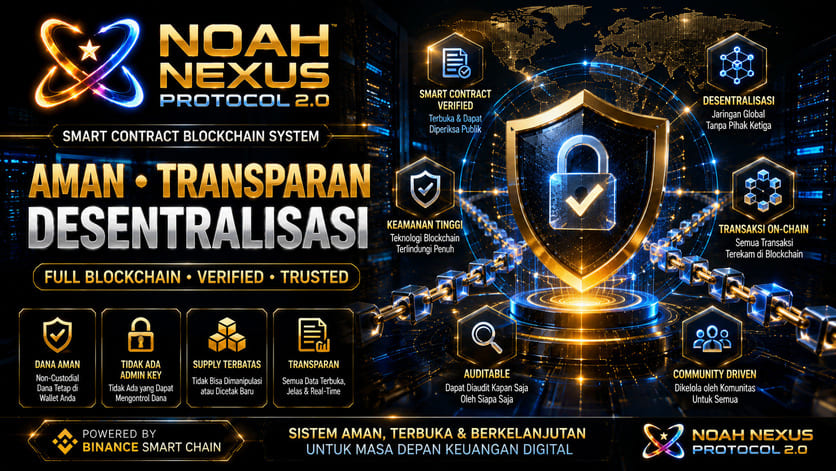 NOAH NEXUS PROTOCOL — Aman Transparan Desentralisasi
